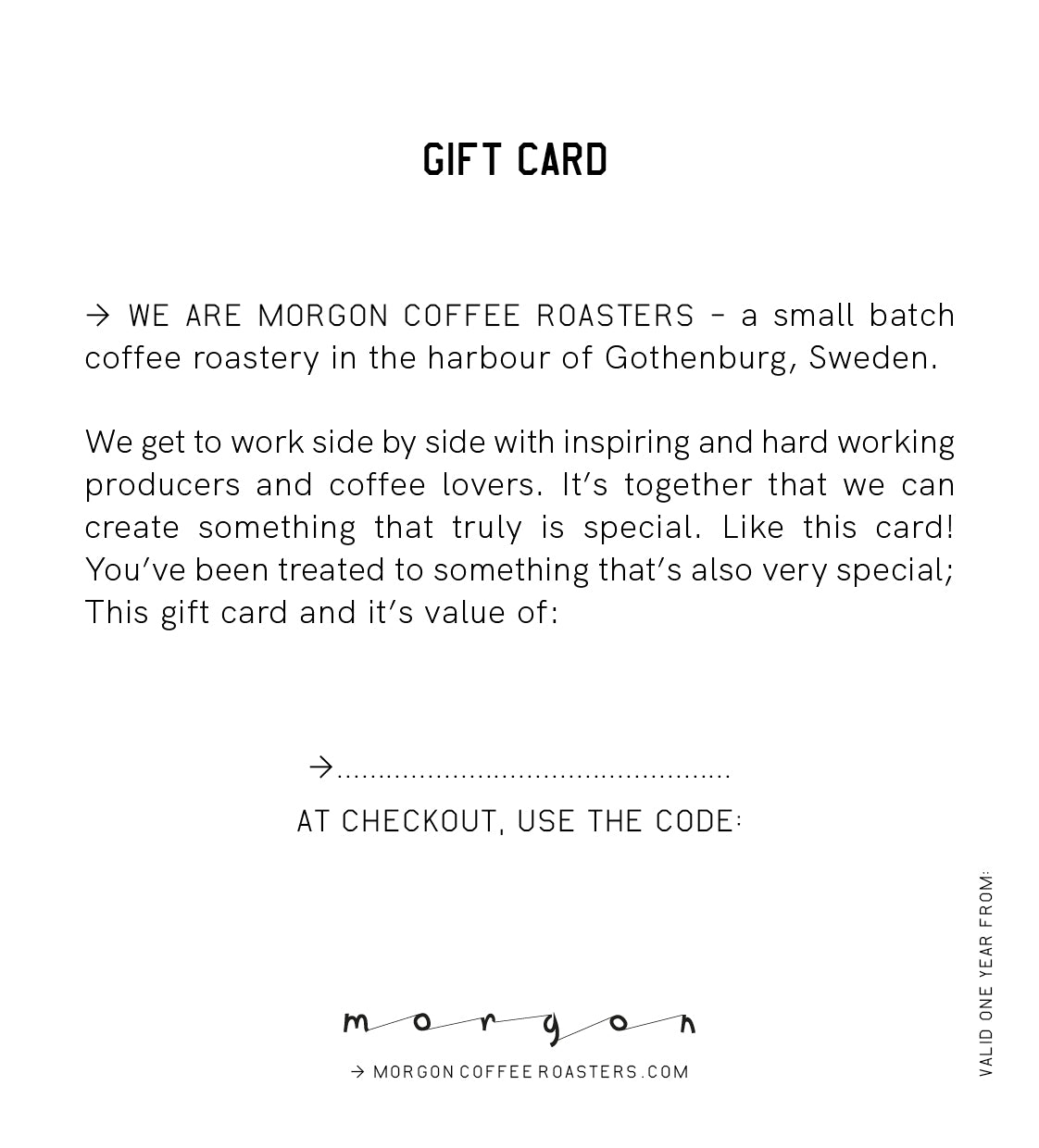 Gift card